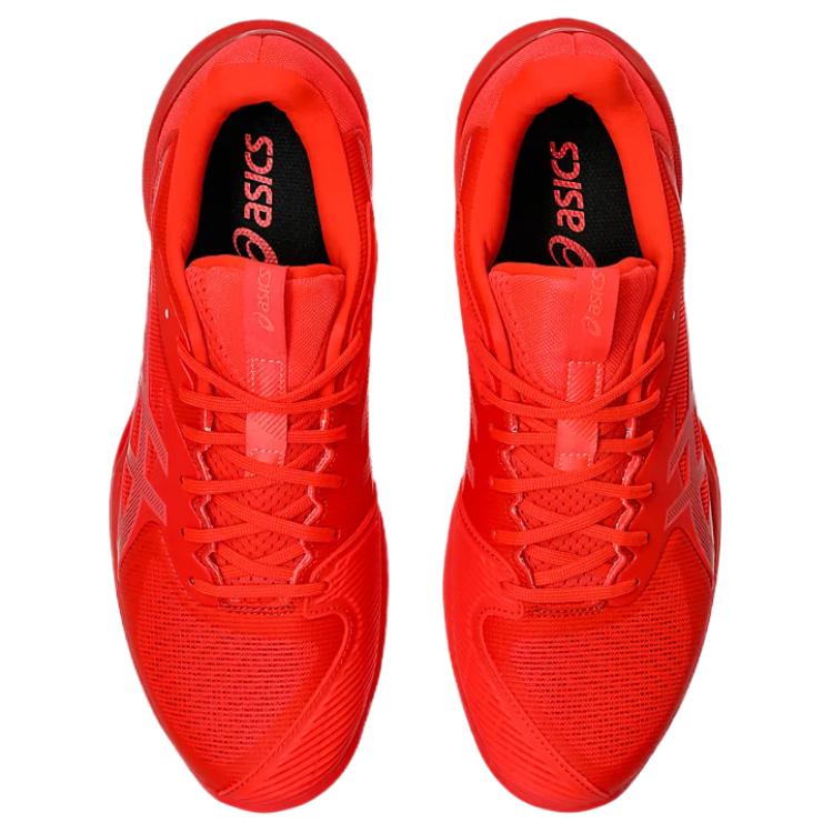 New Asics Solution Speed FF 3 Abrasion Resistant Low Top Tennis Shoes Men's Red 1041A438-600