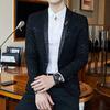 Men Dinner Blazer Slim Fit Suit Coat Jacket