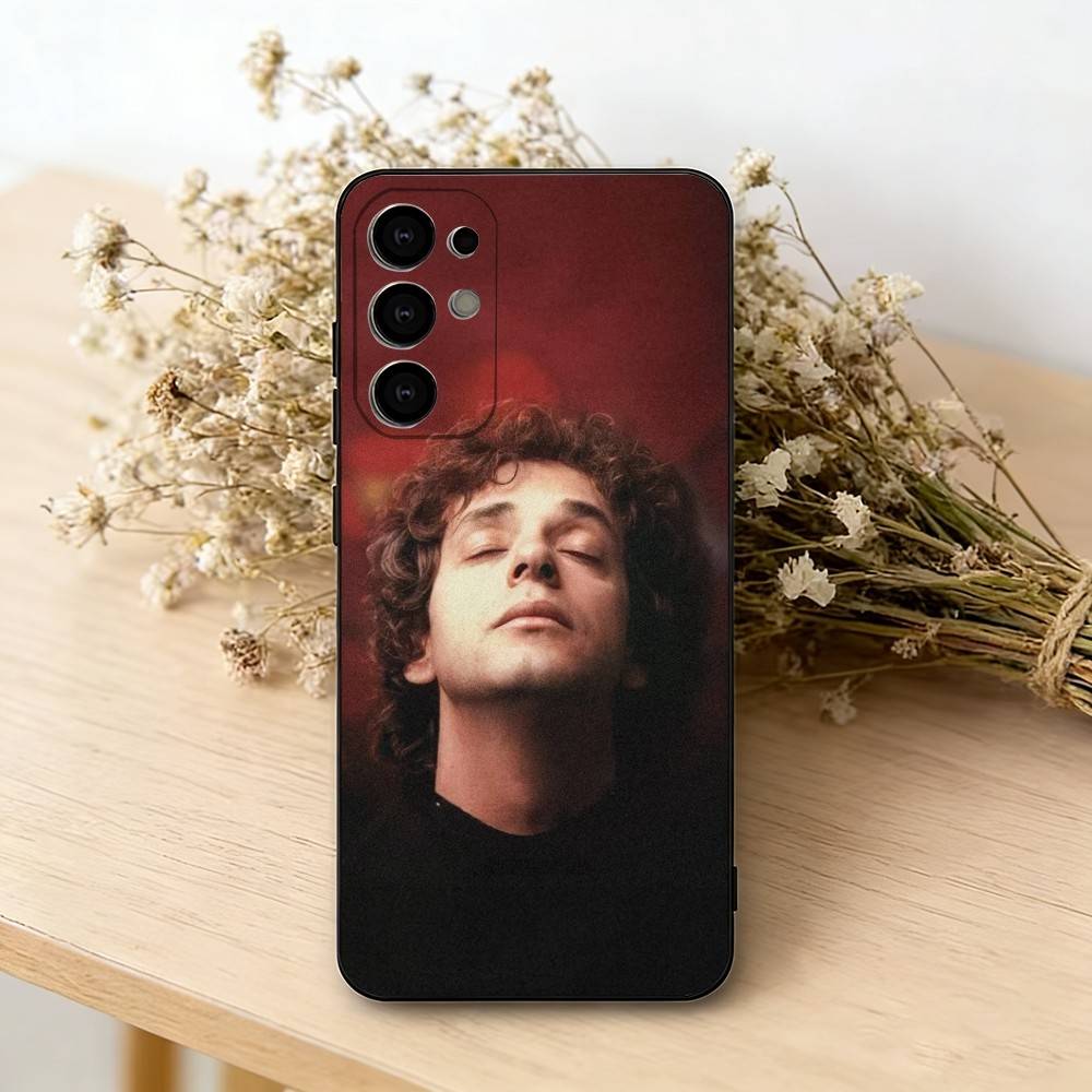 Soda Stereo Gustavo Cerati Handyhülle Für Samsung S25,S24,S21,S22,S23,S30,Ultra,S20,Plus,Fe,Lite,Note,10,Schwarze Hülle