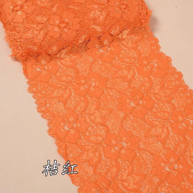 1 yard elastická krajková lemovací stuha pro šití Spandex Nylon 16cm Pletené doplňky Sukně Spodní prádlo Oblečení Doplňky