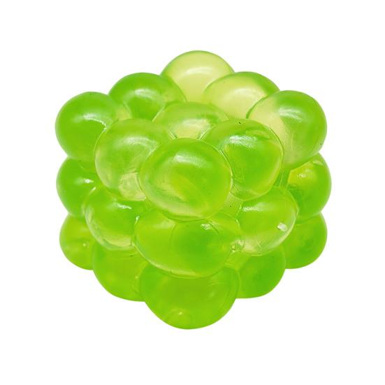 Mini Round Cube Squeeze Toy Stress Anxiety Relief Grape Ice Cube Sensory Toy Teens Adults Portable Soft TPR Cube Pinch Toy