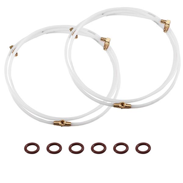 The FM-EM1005B fits the top hydraulic hose line of 1994-2004 Ford Mustangs.