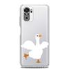 Custodia per Telefono Trasparente Gioco Paperella Carina Cartone Animato Per Xiaomi Redmi Note 12 10C 10 11 9 8 Pro Plus 9S 7 8T 9T 9A 8A 9C K50 K40 Cover