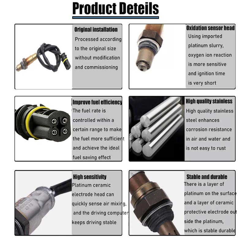 Lambda Probe Oxygen O2 Sensor 0258006275 For Mercedes-Benz W210 S210 W220 C215 R230 CL55 1996-2012 A0015405117 0015405117