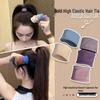 Extra Wide Seamless Women's Hair Tie & Headband 2024 - Skin-Feel, High Elasticity, Perfect for Summer