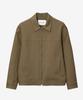Mindbridge [Couture] Twill Zip-Up Trucker Jacket