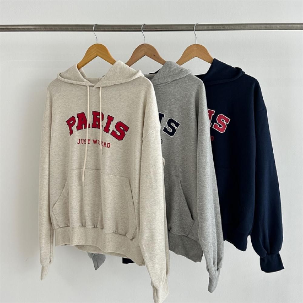 New Arrivals Open Run Women Color Block Oversized Hoodie T shirT