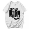 Men T Shirt Brand New Band Pop Music Vintage Cotton Y2K Graphic Quality Unisex Clothing T Shirts