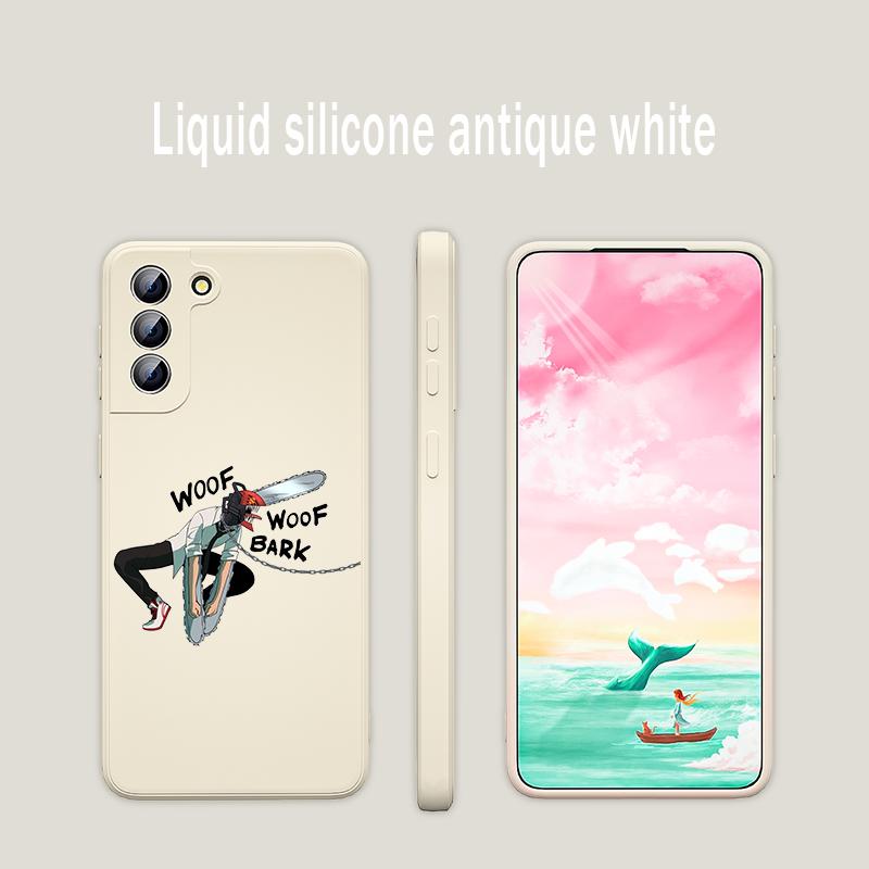 

Аниме Человек-бензопила для Samsung Galaxy Note 20 10 S10 S21 S20 FE Ultra Plus Lite Pro 5G Чехол для телефона Жидкий силикон Capa Samsung S10 Plus