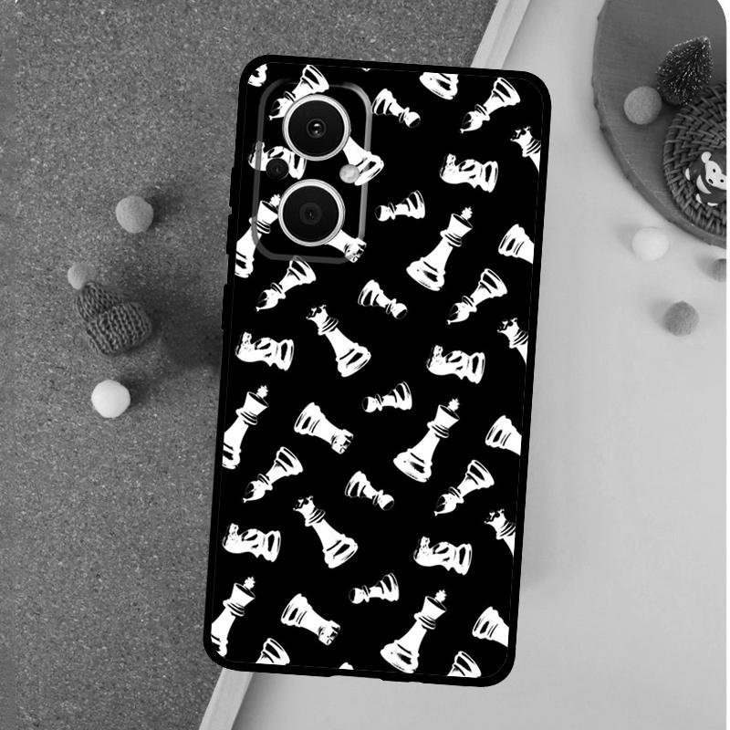 Chess Case For OPPO Reno 13F 12F 11F 8T 7 8 10 11 12 13 Pro OPPO Find X8 Pro X6 X3 X5 Lite Cover