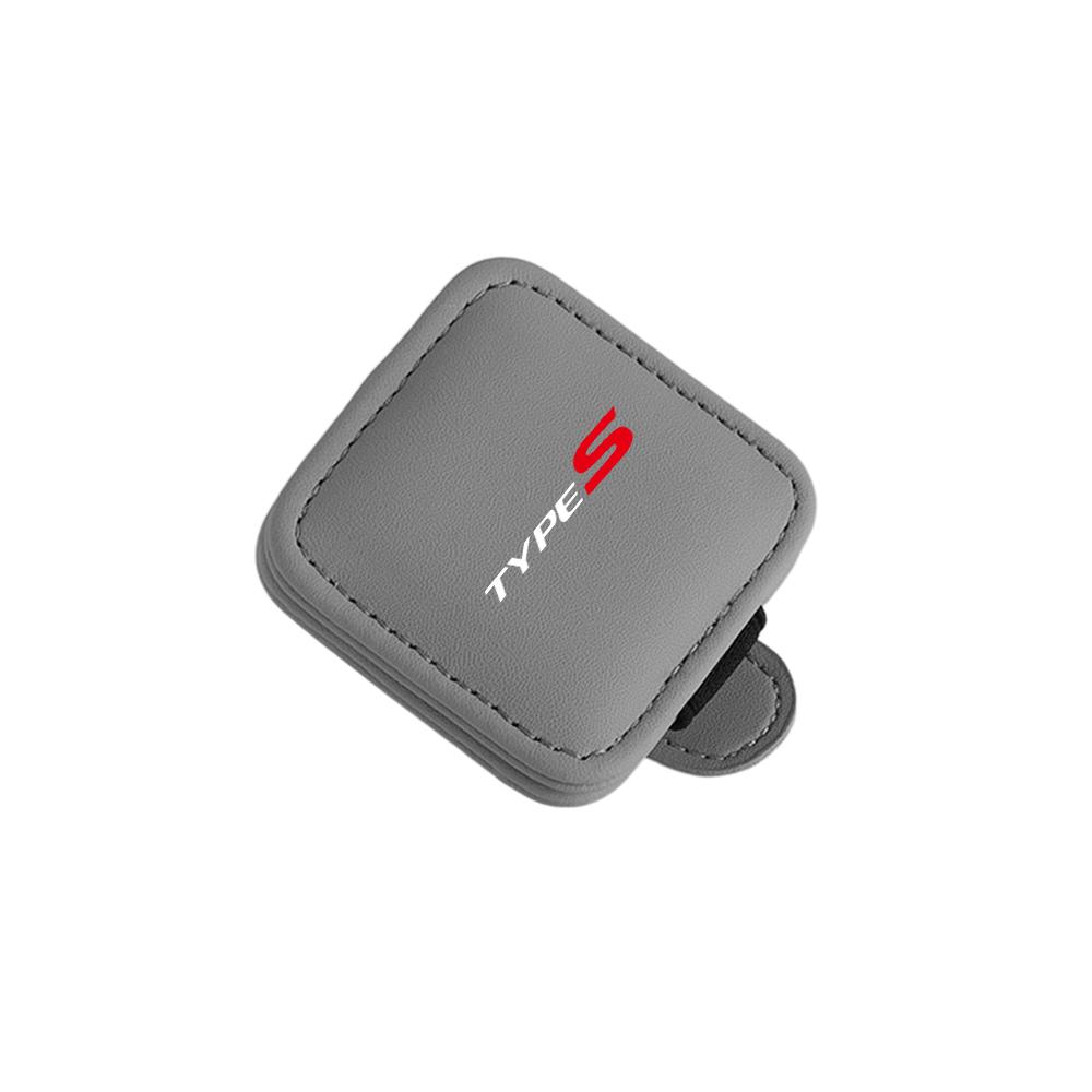 Car Sun Visor Glasses Clip Ticket Holder Sunglasses Fixed Clips For Honda Civic Accord Hrv City Jazz CR-Z Element Insight MDX