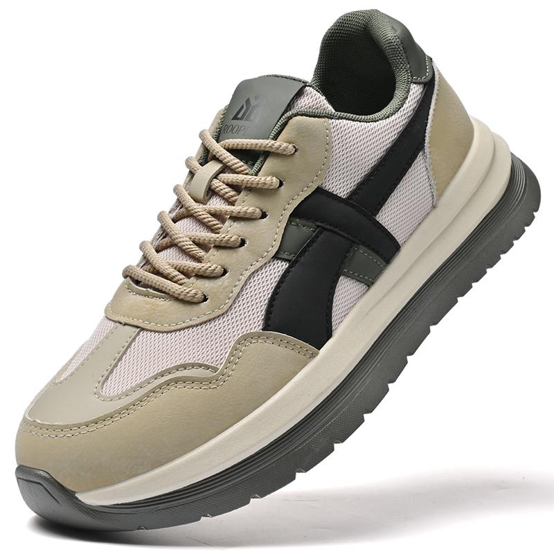 

Fashion Men s Suede Leather All-Match Casual Shoes Classic Sneakers Comfortable Skateboard Footwear Fashion Versatile Vulcanize Footwear 39 хаки