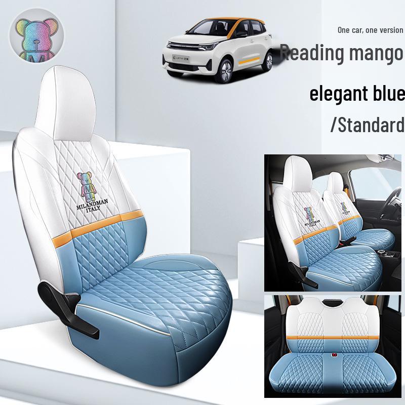 Durable Leather Seat Covers for Levdeo Mango - All-Season, Wear-Resistant