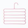 Anti-slip Multi-layer Pants Rack Wardrobe 5-layer Pants HangerScarf RackSilk Scarf and Tie Hanging Rack