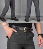 Men's Outdoor Quick-Dry Waterproof Trekking Pants - Casual Multi-Pocket Straight Leg Workwear