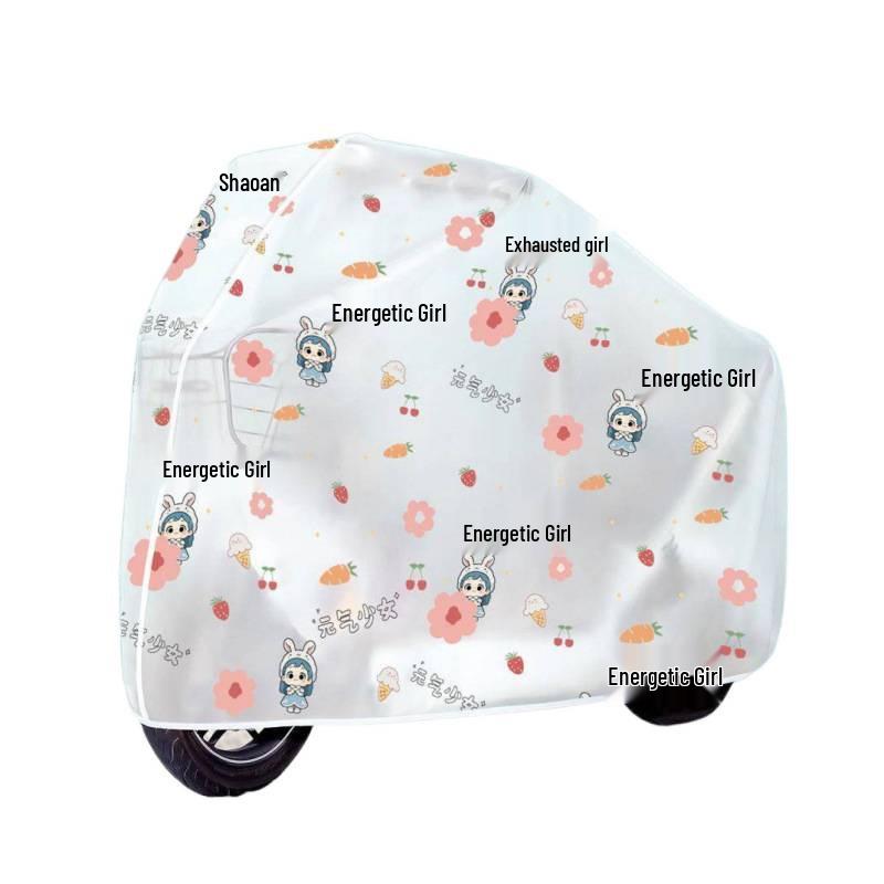 Waterproof Thickened Motorcycle Rain and Dust Cover with UV Protection