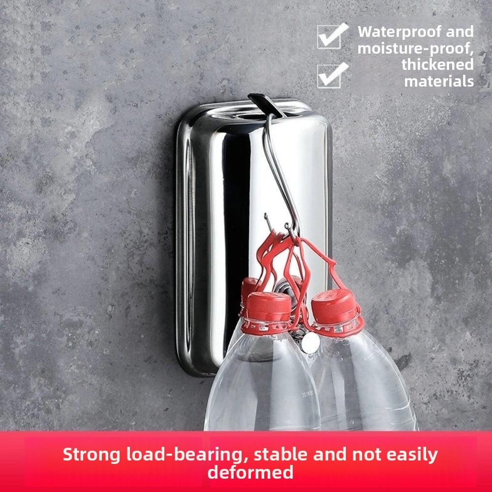 New Stainless Steel Soap Dispenser Leakproof Design Refillable Handwash Dispenser Wall-mounted Manual Soap Dispenser Washroom
