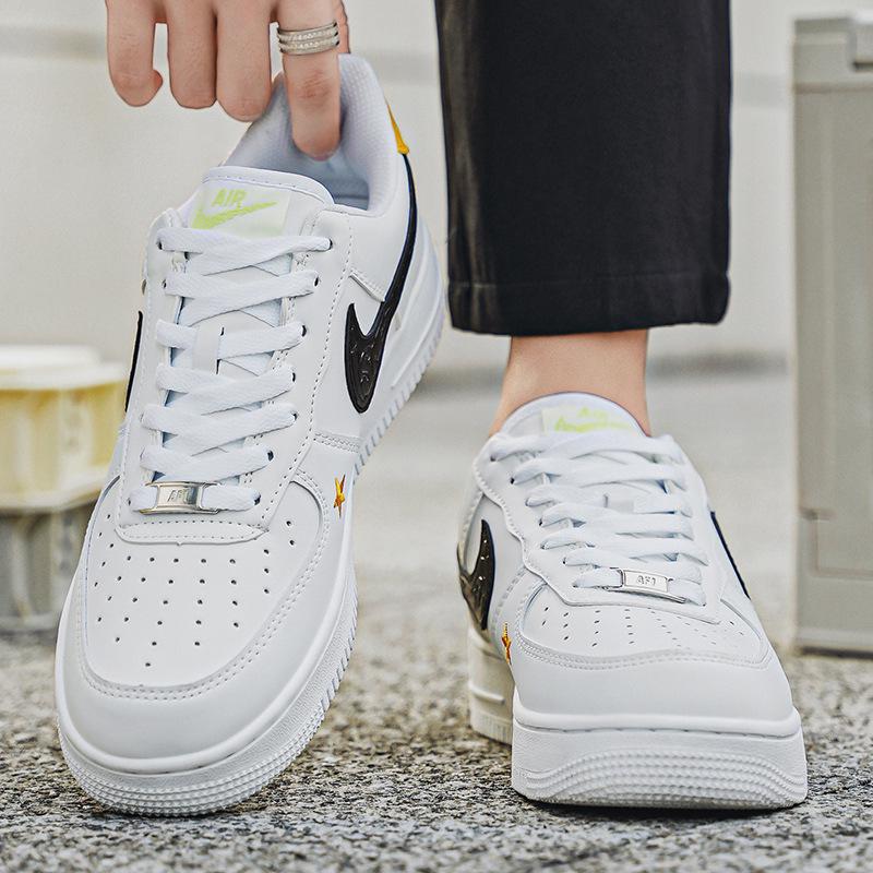 AJ Putian AF1 Air Force One Místo činu Černý bojovník Pánské nízké tenisky