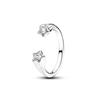 925 Silver Size 6 7 8 9 Rose, Butterfly,Snowflake Zircon Ring for Women's Parties, Weddings, FashionJewelry