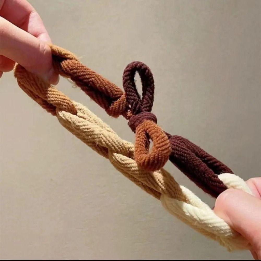 136Pcs High Elastic Fabric Hair Scrunchies Sweet Ponytail Holders for Women Girls