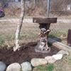 Resin Raccoon Birdbath Polyresin Antique Garden Bird Bath For Home Garden Yard Garden Decoration Outdoor Gardening Yard Decor
