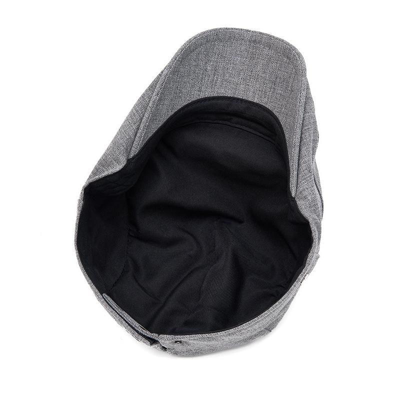 Forward Cap Men's Thin Breathable Beret Retro British Newsboy Cap