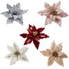 Christmas Flower Christmas Tree Decoration Sequin Flannel Decoration Adjustable