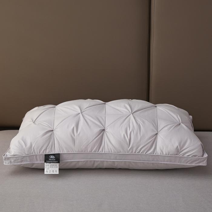 Down pillow pillow core protects cervical spine and helps sleep white goose down pure cotton twisted goose down pillow