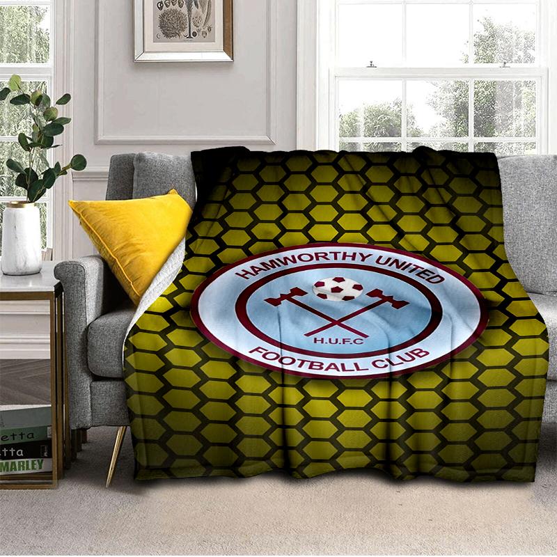 Ham-worthy United Football Club Blanket Lightweight Ideal Bedding Blanket Perfect for Travel, Living Rooms, Offices, Sofas, Fan Christmas gift