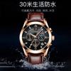 POEDAGAR National Top Waterproof Luminous Calendar Men's Watch Student Korean Style Casual Sports Wristwatch