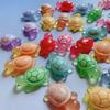 1-20pcs Mini Luminous Turtle Home Decoration Landscape Resin Crafts Luminous Turtle Garden Fish Tank Mini Blind Box Decoration