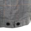 Unused VANQUISH Check Pattern Glen Plaid Loose Silhouette Jacket L Gray Men's Used