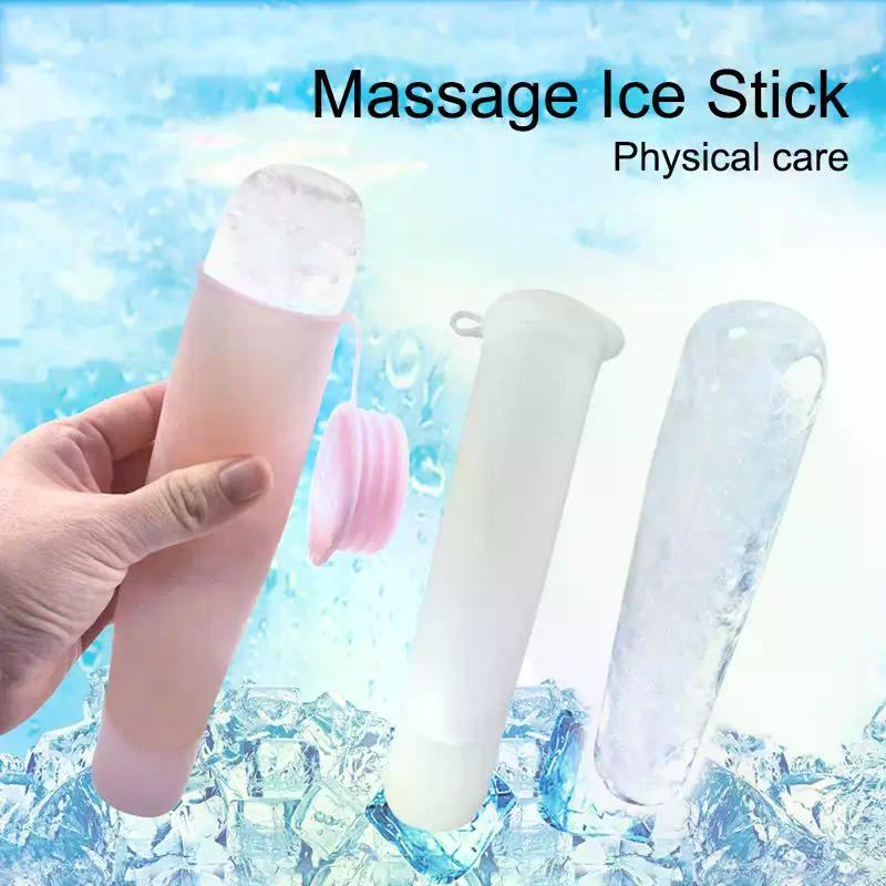 Silicone Cube Tray Shape Ice Roller Face Facial Freezing Reusable For Reducing Puffiness Enhancing Skin Care Facial Massage
