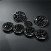 BMW Car Hood Rear Emblem Steering Wheel Stickers Rims Cap Badge 1/4/7 Pcs Compatible with G01 G20 X3 X5 F30 E36 F20 E46 X6 M4 E6 Bzvm78