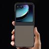 For Motorola Razr 40 Ultra 5G Anti-Drop Phone Case Fiber Carbon Texture PC Phone Cover