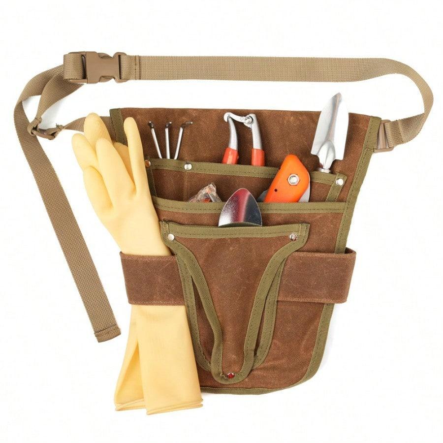 Weeding Tool Bag Wear-resistant Storage Bag Gardening Tools Waist Bag Electrician Bag