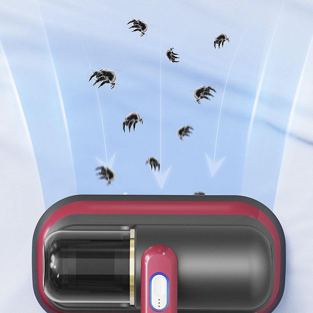 Household Bed Large Suction UV Sterilizer Wireless Vacuum Cleaner Sofa Mite Removal Instrument