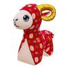 Cotton Filled Zodiac Goat Figurine 15cm 20cm 25cm Stuffed Goat Animal  Festival Decoration