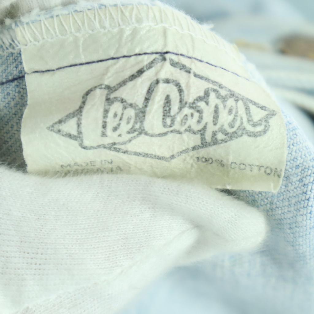 Lee Cooper Old Langarm Jeansjacke 38 blau Herren Gebraucht