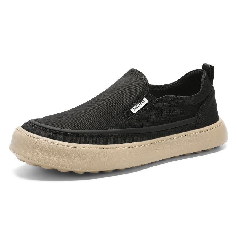 Men's shoes breathable casual low-top board shoes men's summer new outdoor one-pedal thick-soled lazy sports trendy shoes