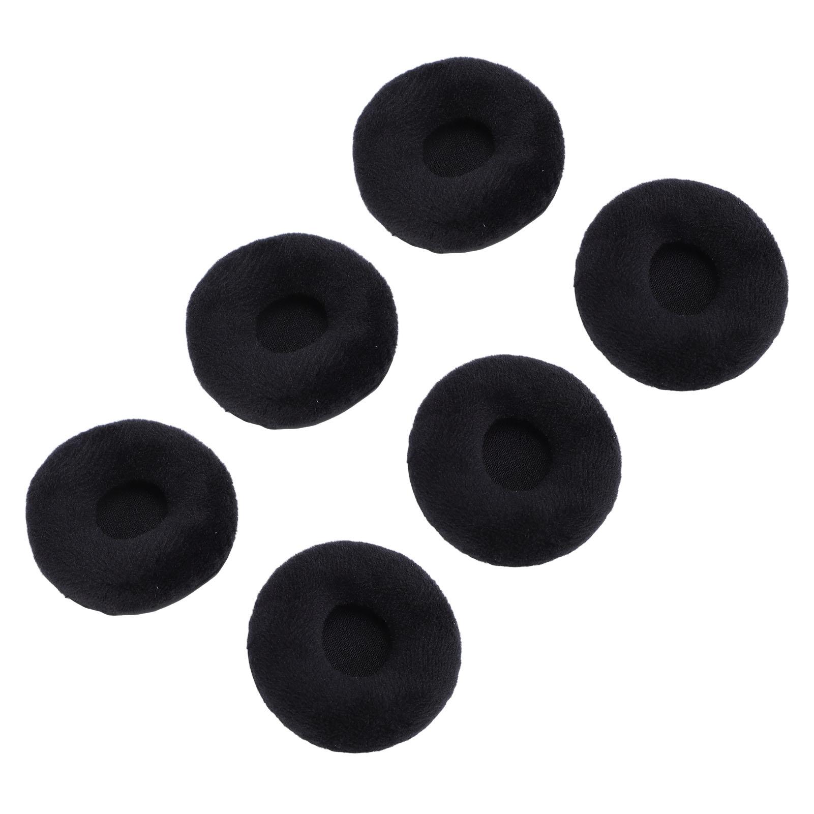 

6 шт. 50 мм амбушюры для наушников бархатные с эффектом памяти универсальные сменные амбушюры для K24P K26P