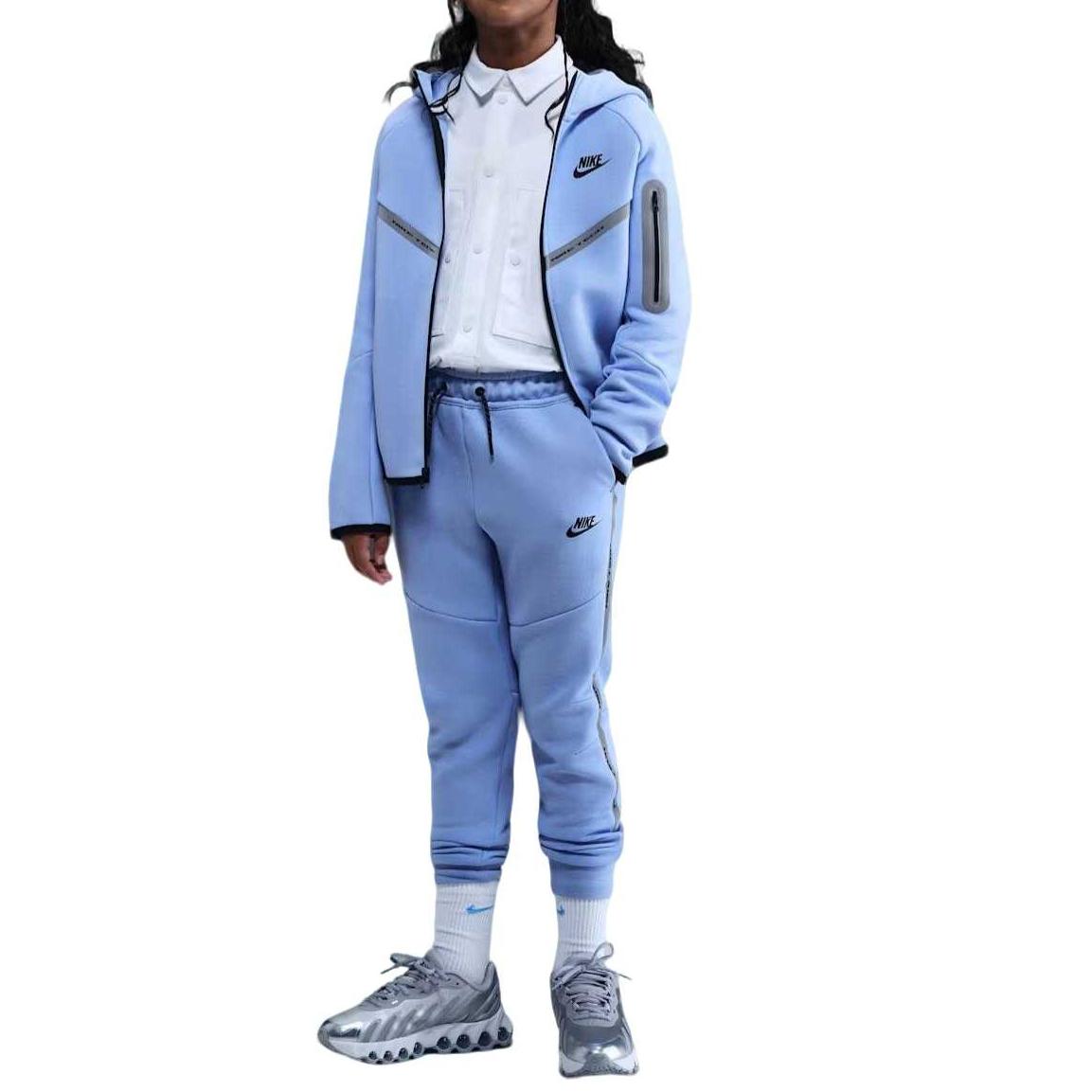 

Nike Sportswear Tech Худи на молнии с капюшоном Комфорт Детские толстовки IM9154-468 S