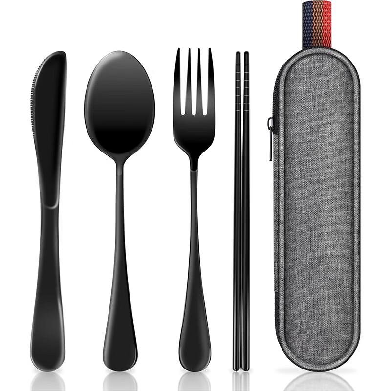 Abay Portable Stainless Steel Cutlery Set