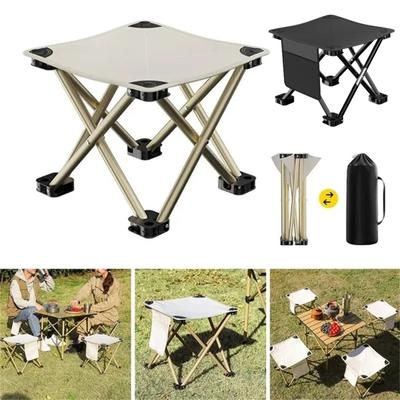 Portable Folding Camping Chair Outdoors Chair Collapsible Stool Hiking Train Travel Fishing Chair Tools