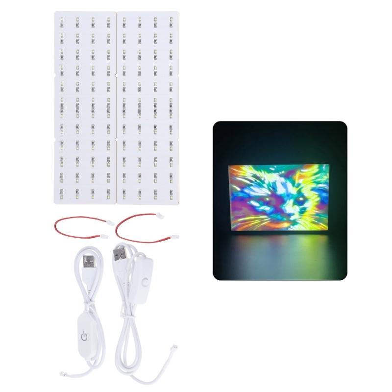 For Lab Lithophane Led Panel LED Backlight Board Lithophane 3D Printing Accessories for CMYK Lithophane Bundle