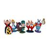 Alice Cartoon Anime In Wonderland Playset 6 Action Figure Cake Topper Toy Doll