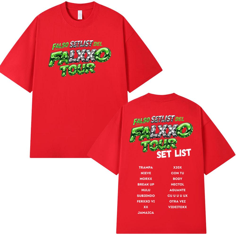 

Rapper Feid Ferxxo 2026 Tour Tshirt Mens Women Fashion Hip Hop Tshirts Cotton Casual Comfort Short Sleeve Gothic Punk TShirts S