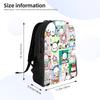 P-Pochaccoes Backpacks for Women Men School College Student Bookbag Fits 15 Inch Laptop Dog Cartoon Bags