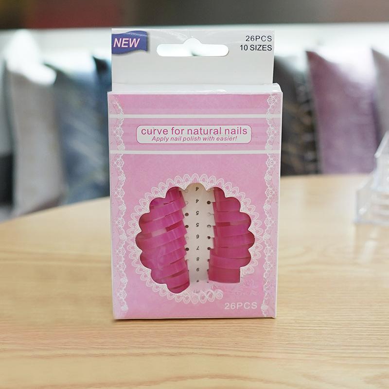 1PACK Manicure Anti-spill Clip Nail Polish Glue Nail Edge Gradual Change French Armor Model Anti-spill Auxiliary Clip Box