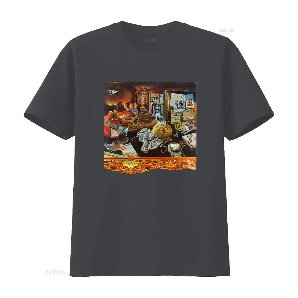Over Nite Sensation Classic Frank Zappa The Mothers of Invention Vintage Rock Art T Shirt Vintage Washed Slightly Breathable